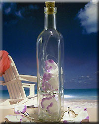 LAVENDER AND WHITE SILK PETALS