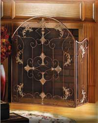 FLORENTINE FIREPLACE SCREEN