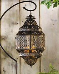 Moroccan Candle Lantern Stand