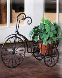 BICYCLE PLANT STAND