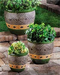 JADE PLANTER TRIO