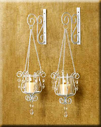 Bedazzling Pendant Sconce Duo