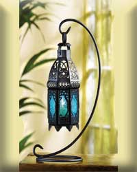 SAPPHIRE NIGHTS HANGING LANTERN