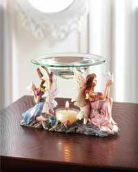 TWIN FAIRIES OIL WARMER