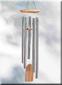 Wood And Aluminum Wind Chimes