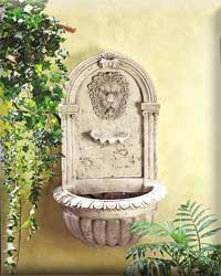 Lion Head Wall Fountain