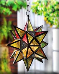 MOROCCAN STYLE STAR LANTERN