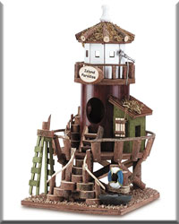 LIGHTHOUSE STATION BIRDHOUSE